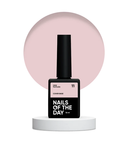 Nailsoftheday Cover base NEW Formula 11 -Nude Suave 10 ml