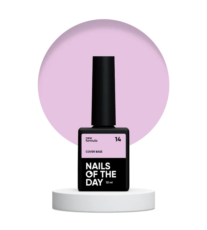 Nailsoftheday Cover base NEW Formula 14 Lila 10ml