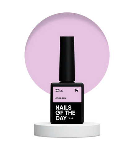 Nailsoftheday Cover base NEW Formula 14 Lila 10ml