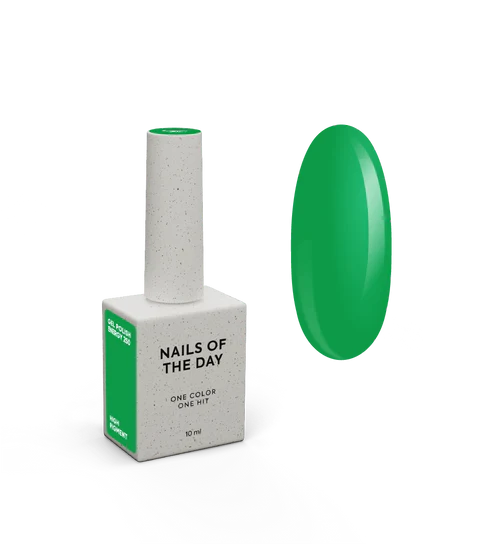 NAILSOFTHEDAY Esmalte Semipermanente Energy 250  Verde Intenso 10 ml