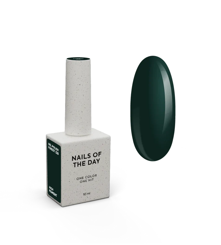 NAILSOFTHEDAY Gel Polish Forest Color verde oscuro 10 ml