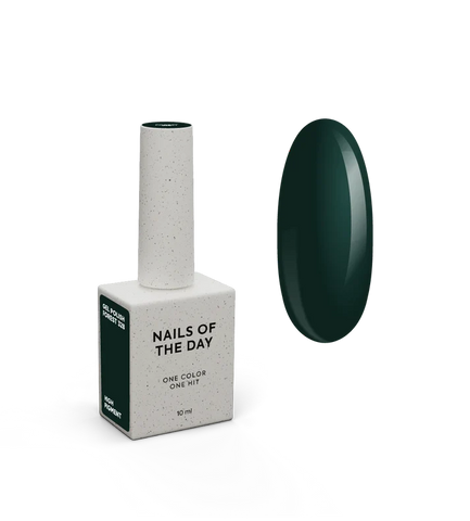 NAILSOFTHEDAY Gel Polish Forest Color verde oscuro 10 ml