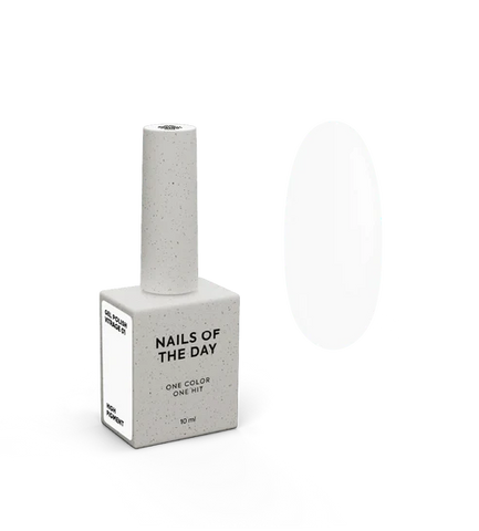 NAILSOFTHEDAY French White 002 esmalte semipermanente ultrablanco frío 10 ml