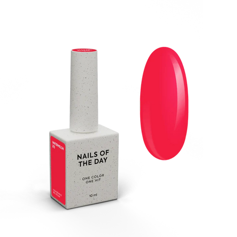 NAILSOFTHEDAY Gel Polish Watermelon-215 Rojo Coral Intenso 10 ml