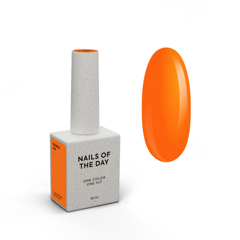 NAILSOFTHEDAY Gel Polish Mango-223  Naranja Neón  10 ml