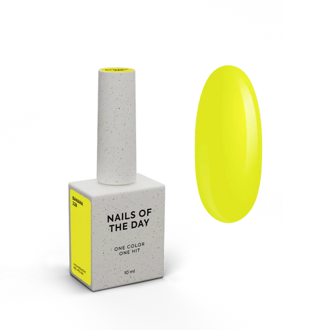 NAILSOFTHEDAY Gel Polish Banana-Amarillo Neón 10 ml