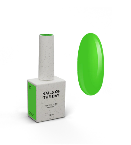 NAILSOFTHEDAY Gel Polish Kiwi-247 -Verde Neón 10 ml