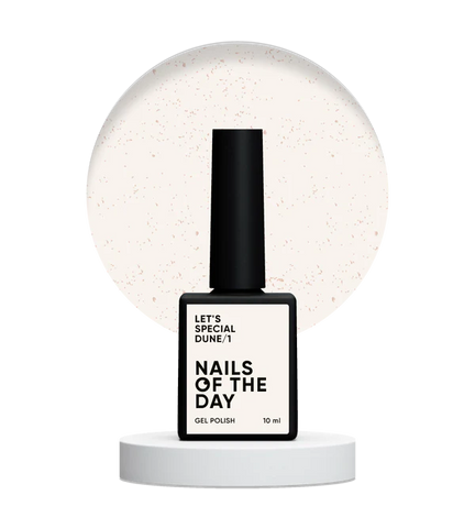 NAILSOFTHEDAY Dune 1 Arena Claro Con Un Brillo Dorado 10 ml