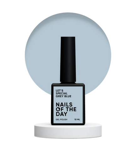 NAILSOFTHEDAY Let’s Special Grey Blue-Gris Azulado 10 ml.