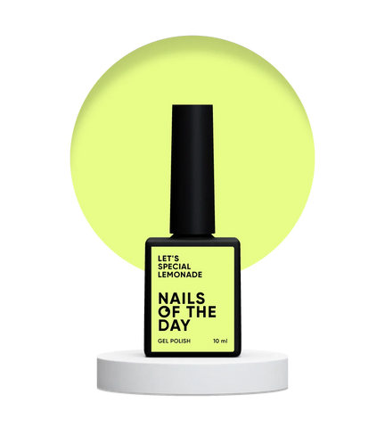 NAILSOFTHEDAY Let's Special Lemonade color  Pastel De Limón 10 ml
