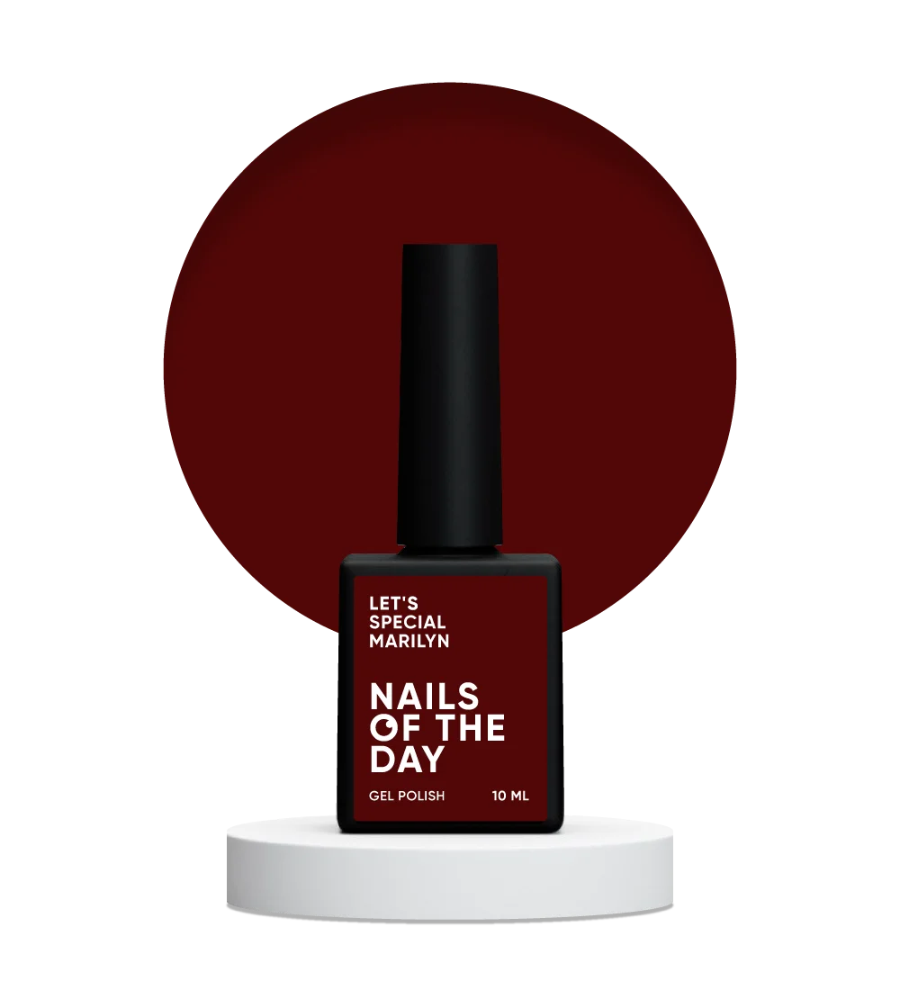 NAILSOFTHEDAY Let's Special Marilyn- Sangre 10 ml