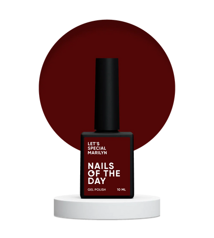NAILSOFTHEDAY Let's Special Marilyn- Sangre 10 ml