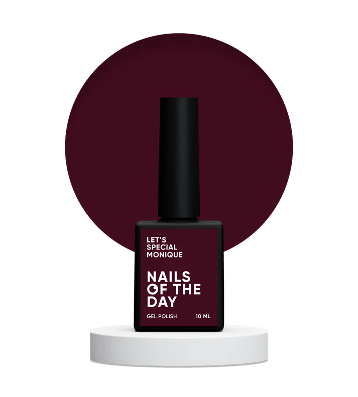 NAILSOFTHEDAY Let's Special Monique Color Ciruela Oscuro 10ml