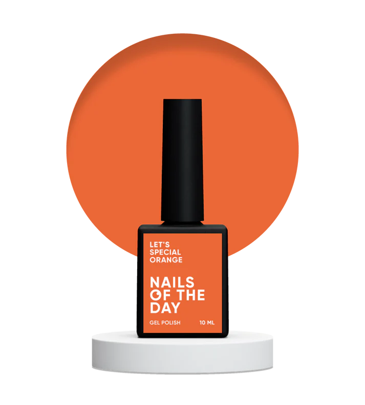 NAILSOFTHEDAY Let's Special Orange Color Naranja 10 ml