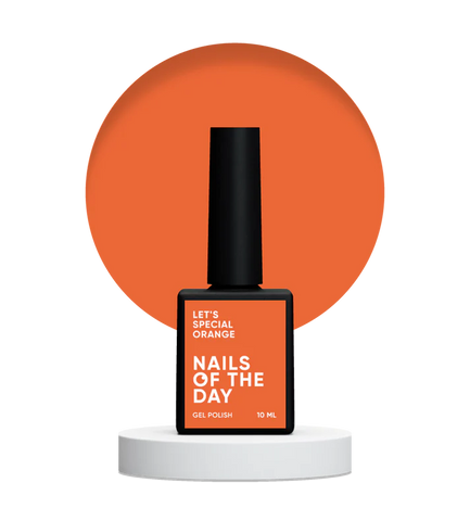 NAILSOFTHEDAY Let's Special Orange Color Naranja 10 ml