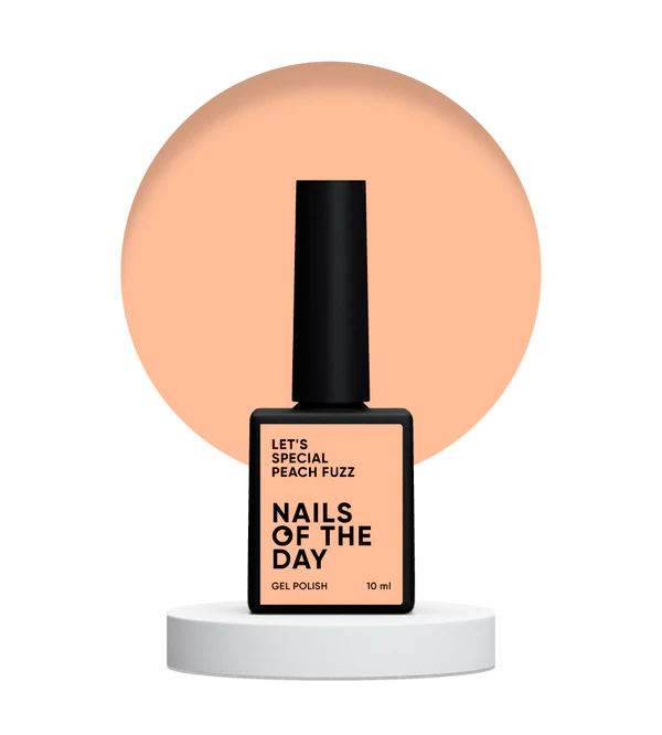 NAILSOFTHEDAY Let's Special Peach Fuzz- color Melocotón 10 ml