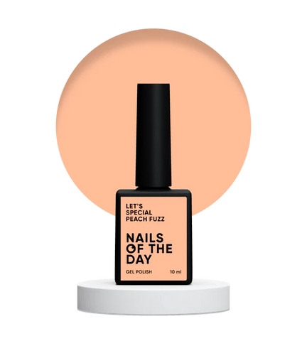 NAILSOFTHEDAY Let's Special Peach Fuzz- color Melocotón 10 ml