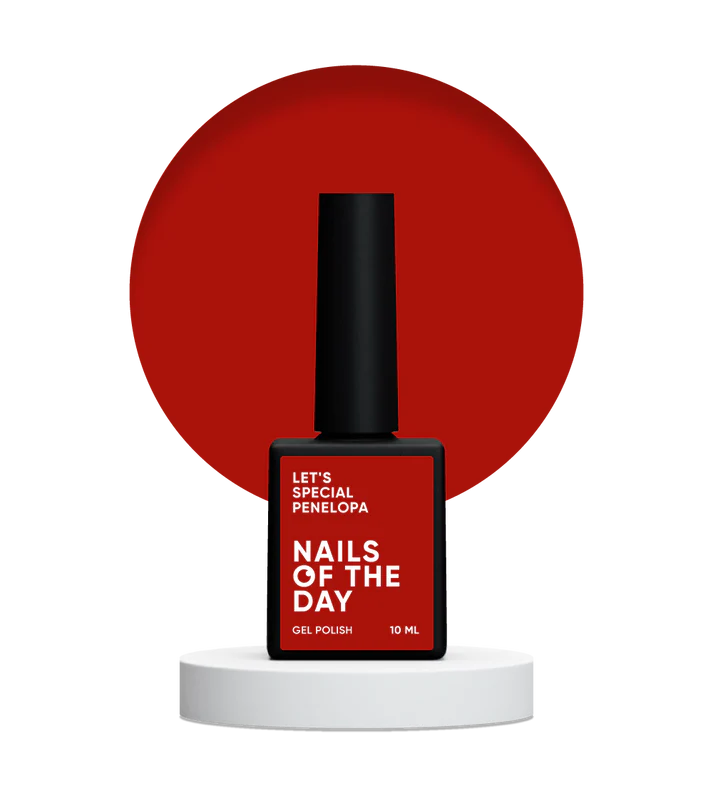 NAILSOFTHEDAY Let's Special Penelopa-Rojo Profundo 10ml