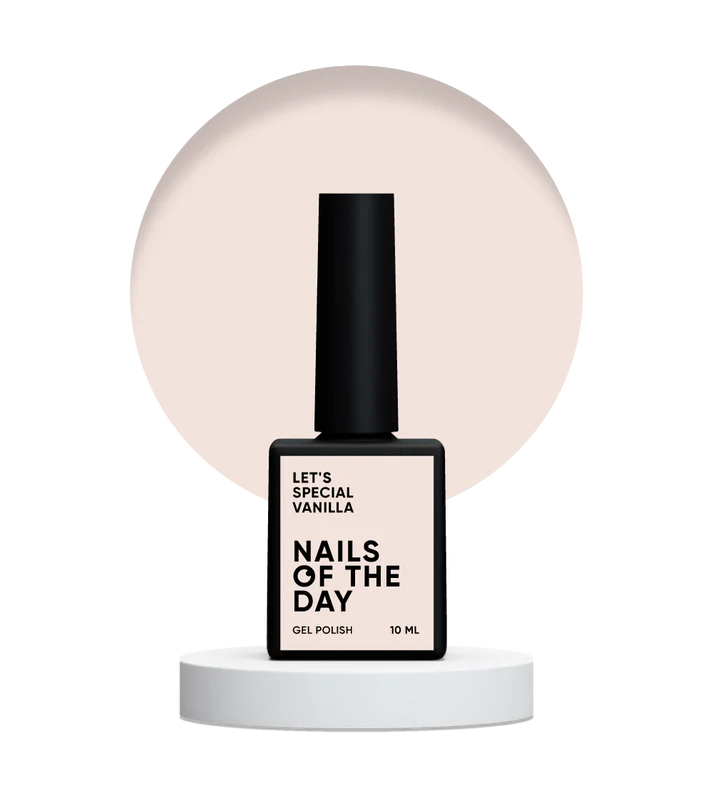 NAILSOFTHEDAY Let's Special Vanilla-Color Vainilla  10 ml