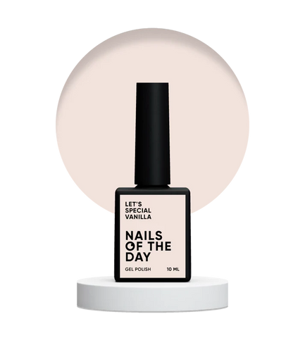 NAILSOFTHEDAY Let's Special Vanilla-Color Vainilla  10 ml