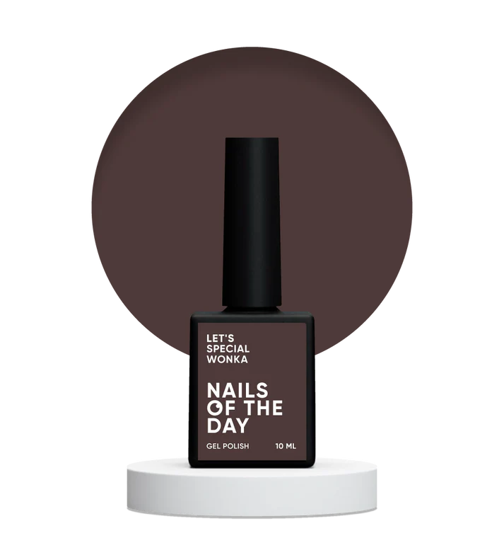 NAILSOFTHEDAY Let's Special Wonka Marrón Apagado 10ml