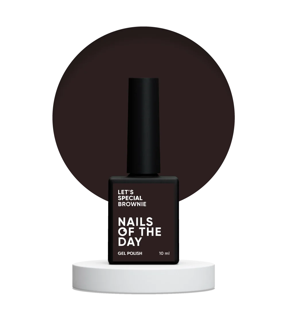 NAILSOFTHEDAY Let’s Special Brownie - Marrón Frío 10 ml.