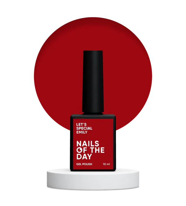 NAILSOFTHEDAY Emily  rojo profundo  10 ml.