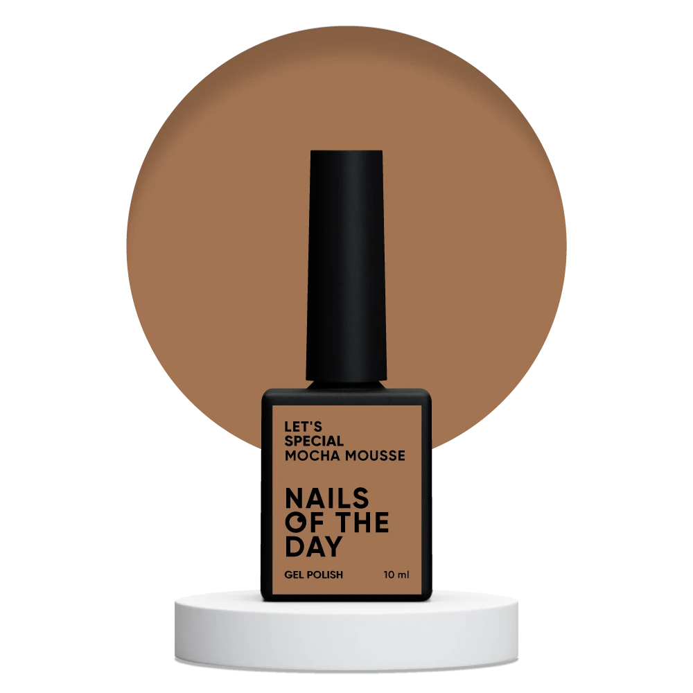 NAILSOFTHEDAY Let’s Special Mocha Mousse- beige caramelo cálido 10 ml.