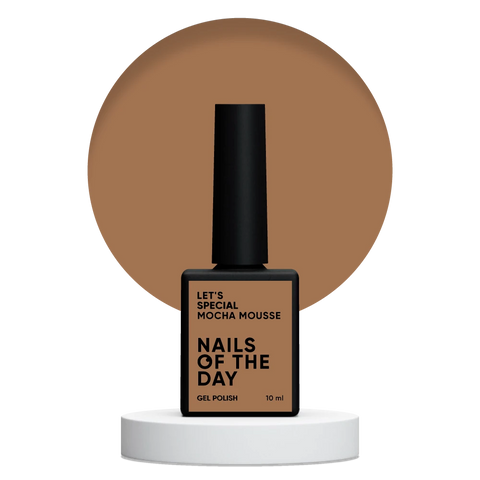 NAILSOFTHEDAY Let’s Special Mocha Mousse- beige caramelo cálido 10 ml.