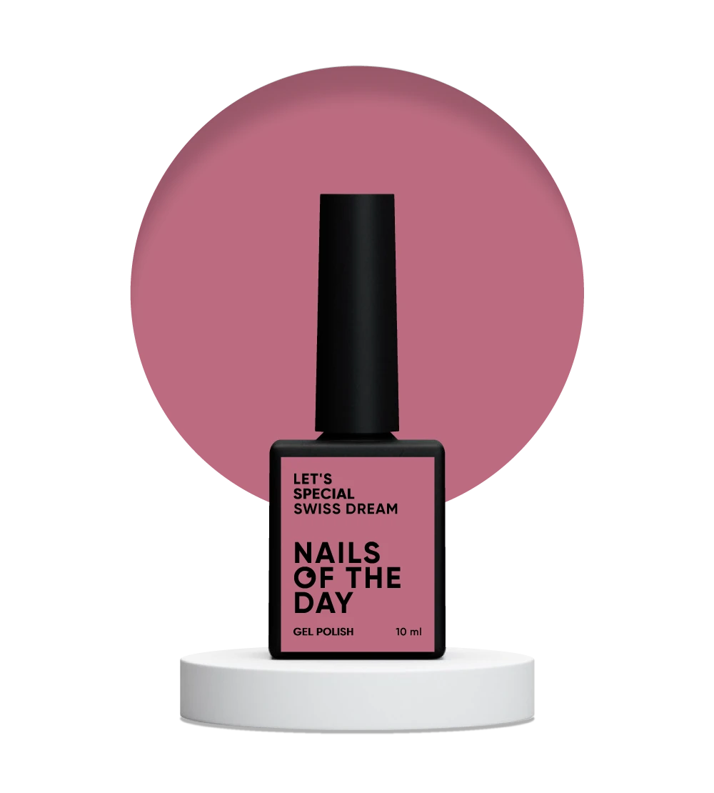 NAILSOFTHEDAY Let’s Special Swiss Dream - Rosa Polvoriento 10 ml