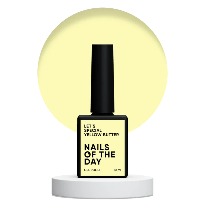 NAILSOFTHEDAY Let’s Special Yellow Butter — Amarillo Pastel 10 ml.