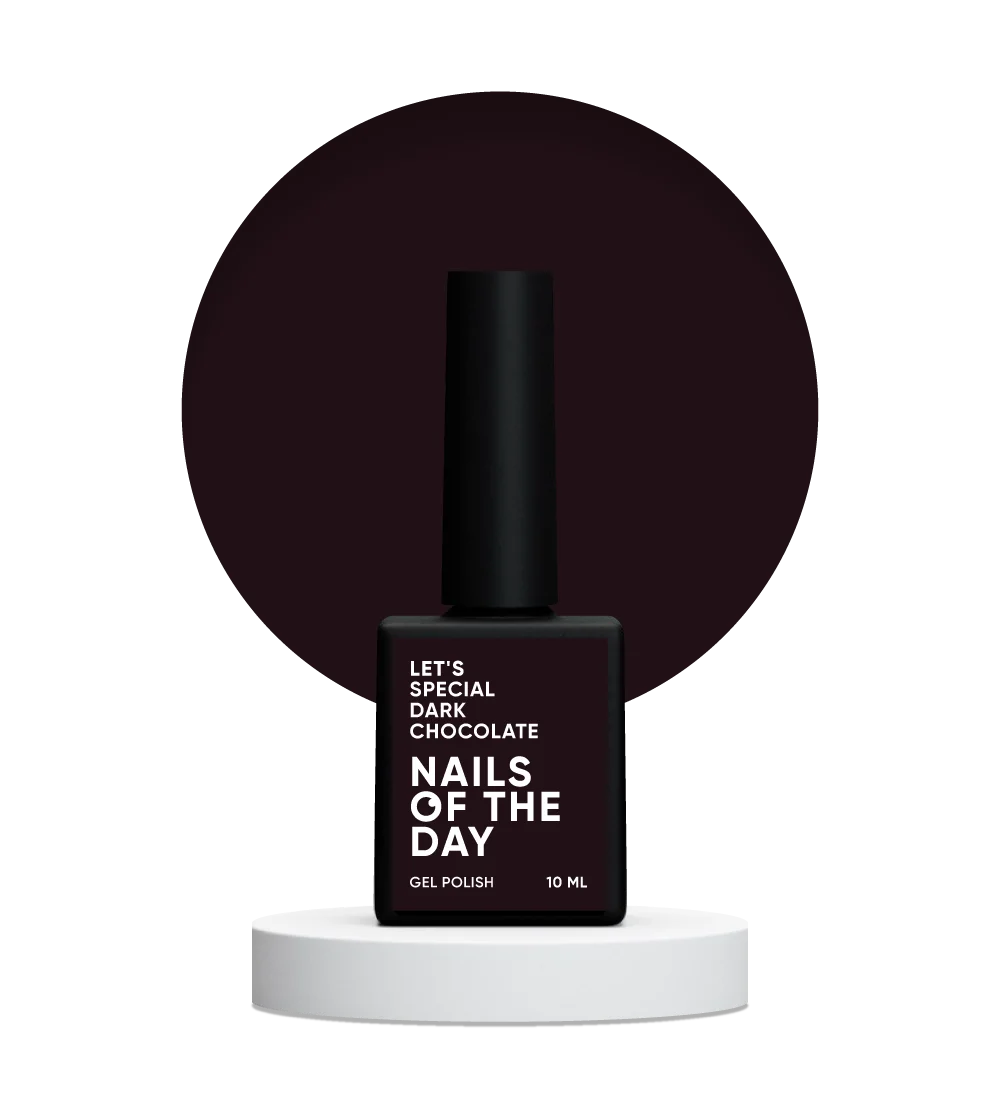 NAILSOFTHEDAY Let's Special Dark Chocolate-Marrón Oscuro 10 ml