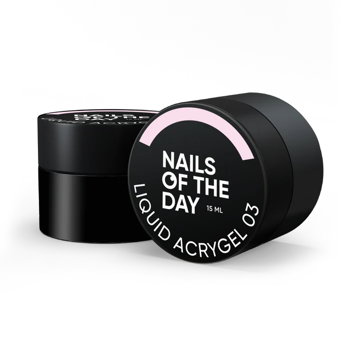 NAILSOFTHEDAY Liquid Acrygel 03 -Acrygel líquido  Color rosa claro 15 ml