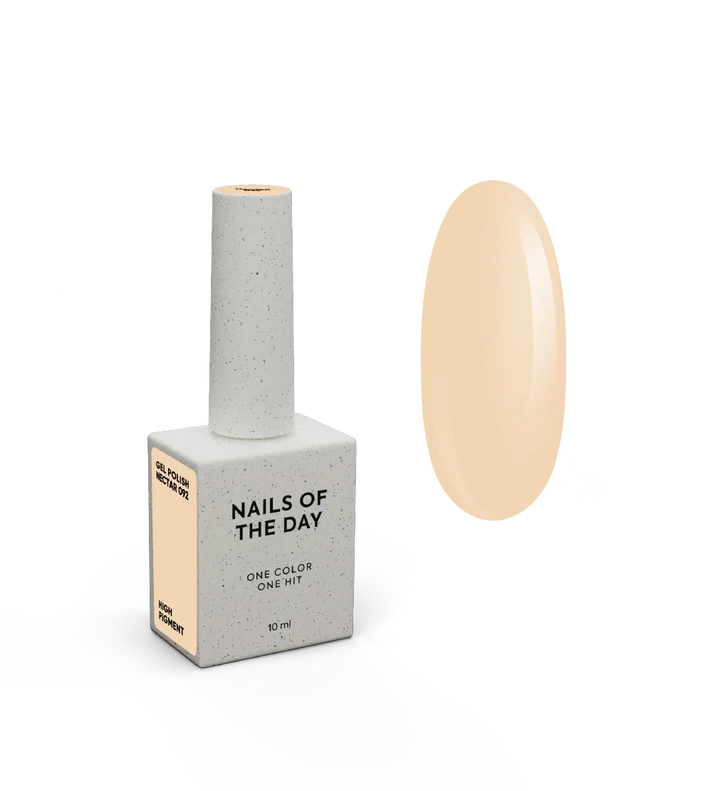 NAILSOFTHEDAY Gel Polish Nectar — melocotón pastel  10 ml