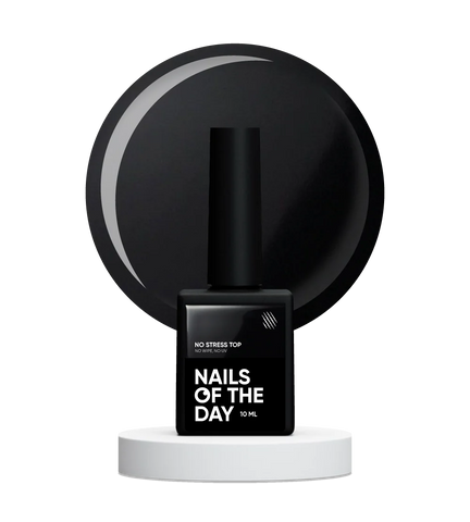 NAILSOFTHEDAY No Stress Top No Wipe(sin capa pegajosa y sin filtros UV) 10ml