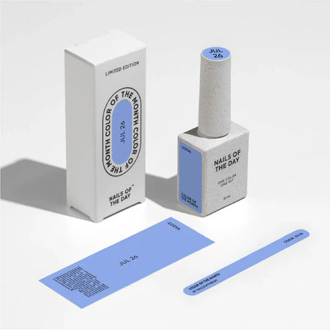 NAILSOFTHEDAY Color of the Month – Julio 2026 Odesa  azul 10 ml