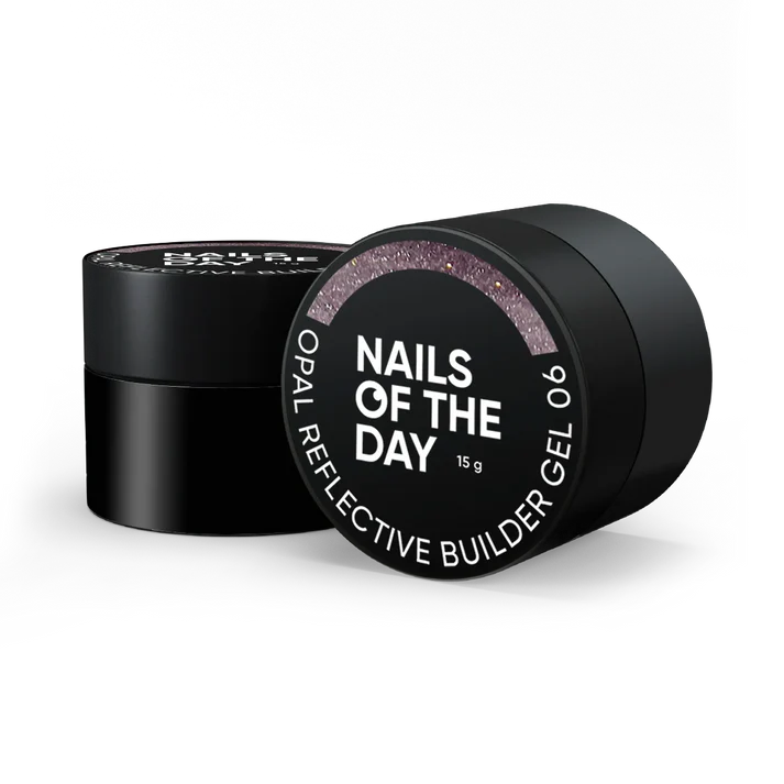 NAILSOFTHEDAY Opal Gel 06 Lavanda Frío Con Brillo 15g