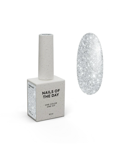 NAILSOFTHEDAY Paradise 01- color Plateado 10 ml