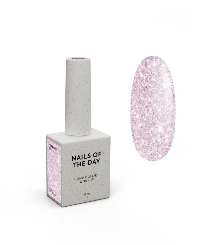NAILSOFTHEDAY Paradise 02- color Rosa Suave 10 ml