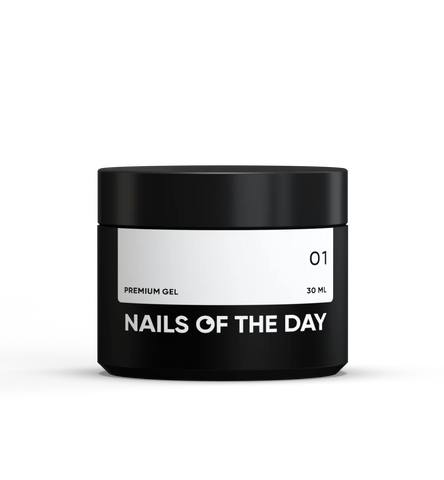 NAILSOFTHEDAY Premium gel 01 Lechoso 30 ml