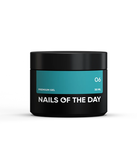 NAILSOFTHEDAY Premium gel 06 Turquesa 30 ml