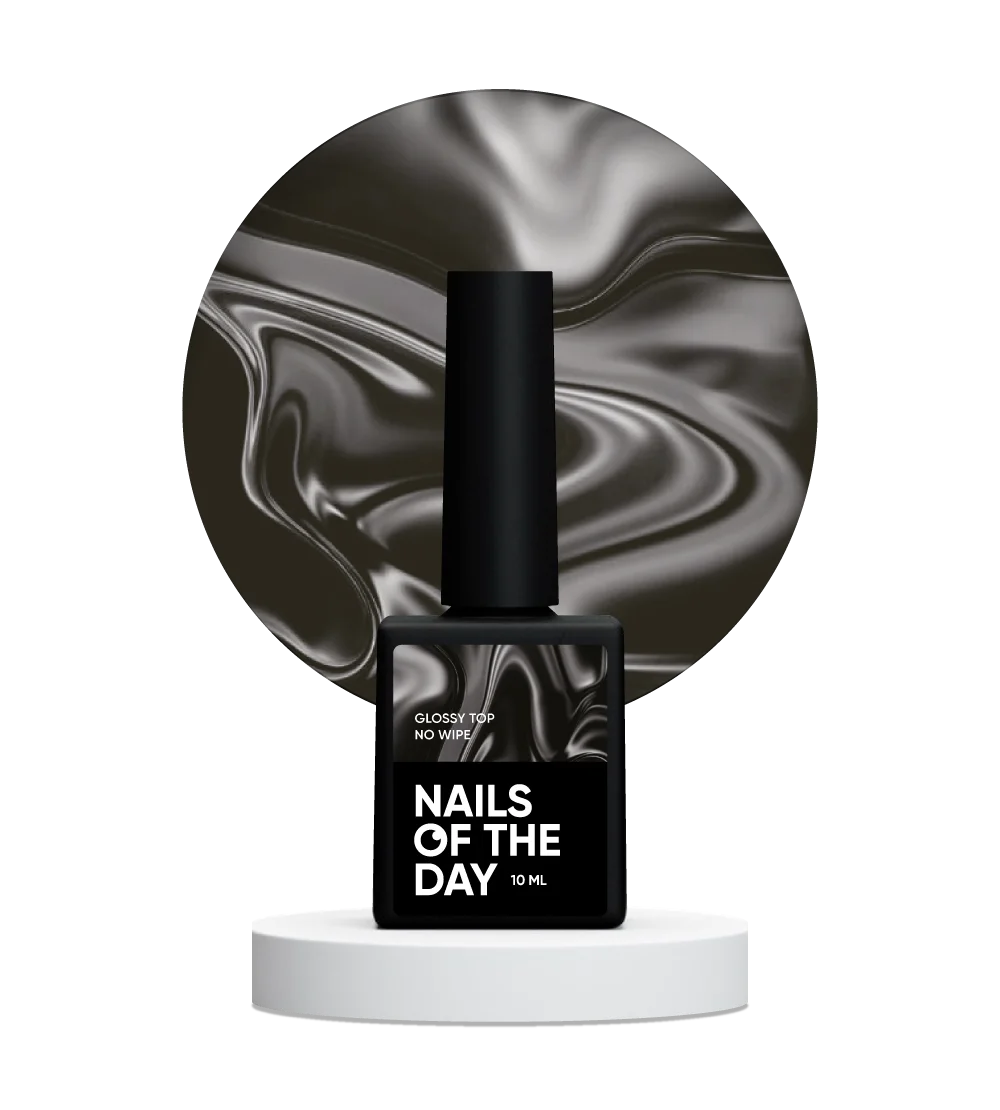 NAILSOFTHEDAY Glossy Top No Wipe(sin capa pegajosa y con filtros UV) 10ml