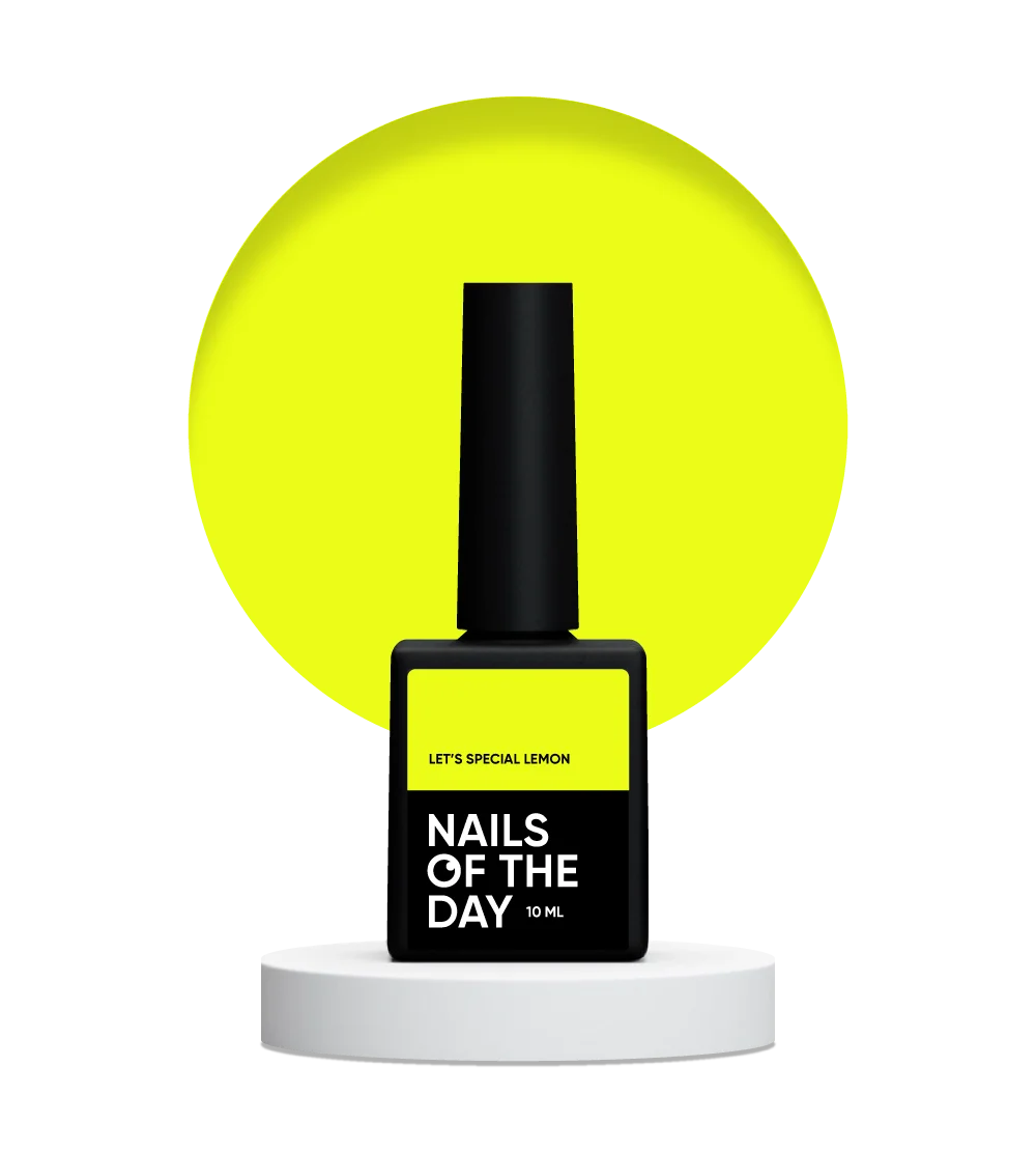 NAILSOFTHEDAY Let's Special Lemon- Limón Neón  10 ml