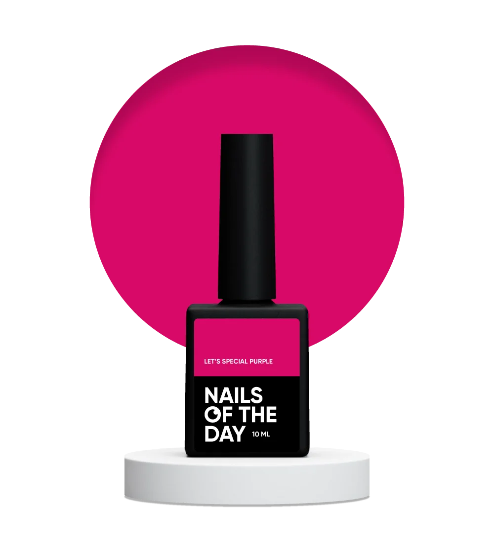 NAILSOFTHEDAY Let's Special Purple- Rosa Brillante 10 ml
