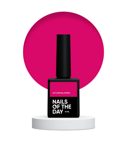 NAILSOFTHEDAY Let's Special Purple- Rosa Brillante 10 ml