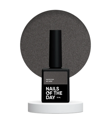 NAILSOFTHEDAY Matte Top No Wipe(sin capa pegajosa, con filtros UV) 10ml