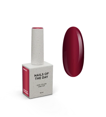 NAILSOFTHEDAY Color Octubre 2026 Terroir  vitral en tono vino 10 ml