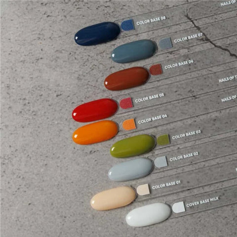 NAILSOFTHEDAY Color base 01 Beige Arena 10 ml
