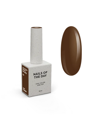 NAILSOFTHEDAY Potato esmaltes emipermanente marrón 10 ml