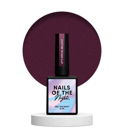 NAILSOFTHENIGHT Bellucci  Reflectante Burdeos 10 ml